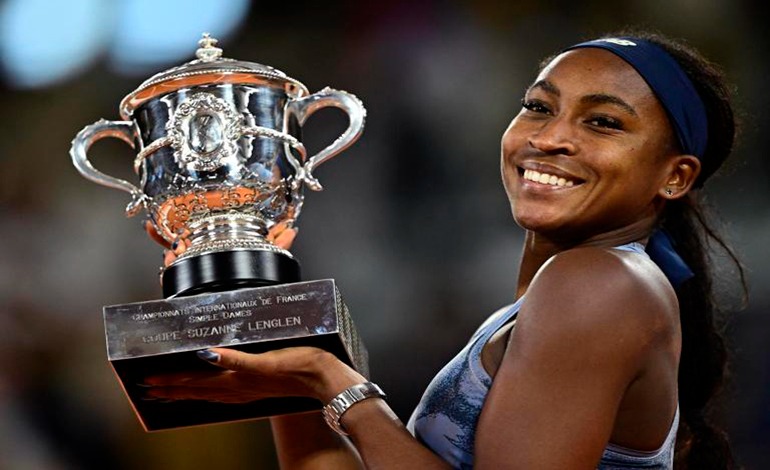 Coco Gauff se proclamó campeona de Roland&nbsp;Garros