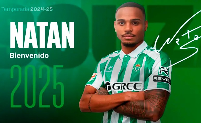 Betis se hace de los servicios del brasileño&nbsp;Natan