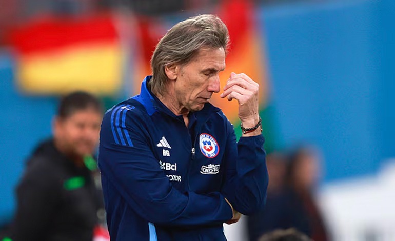 Gareca se quedó si uñas en&nbsp;Chile