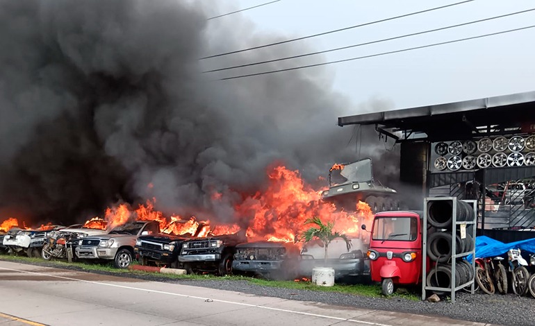 Alarma y pánico generó incendio en&nbsp;yonker