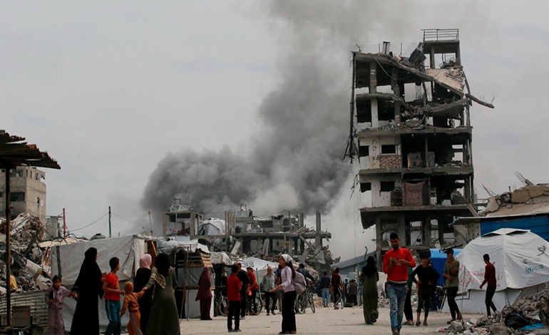 53 muertos en bombardeo en la Franja de&nbsp;Gaza