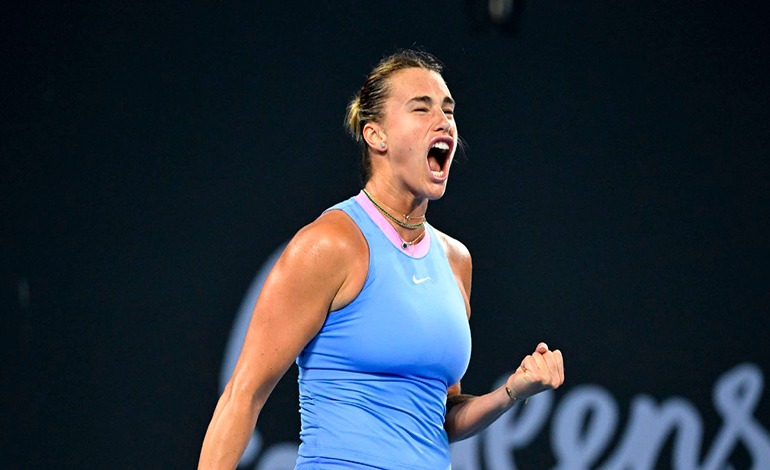 Aryna Sabalenka superó una dura&nbsp;prueba