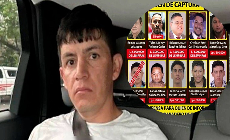 Capturan en EE. UU. a Olvin Mauricio Martínez Coto, uno de los 10 hondureños más&nbsp;buscados