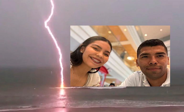 En su luna de miel “la parte” un&nbsp;rayo