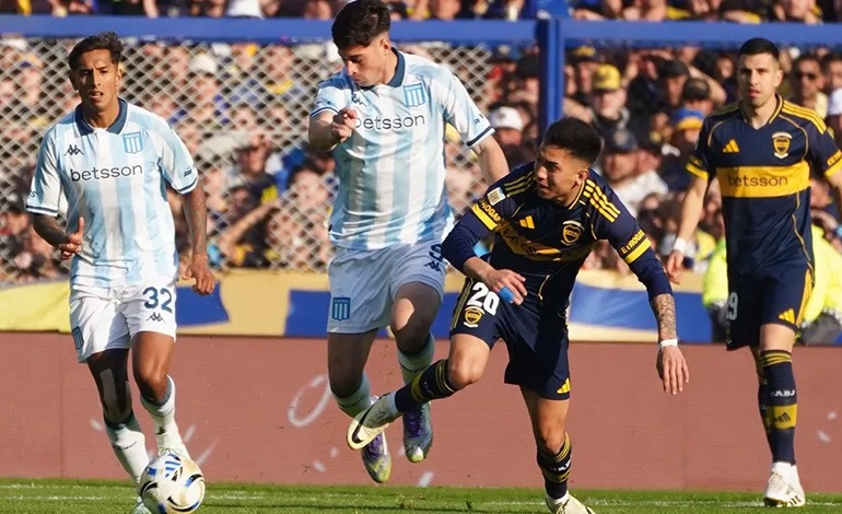 Boca Juniors iguala con Racing en La&nbsp;Bombonera