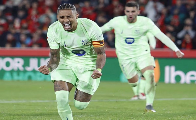 El Barça arranca la defensa del título con un 0-3 ante&nbsp;Mallorca