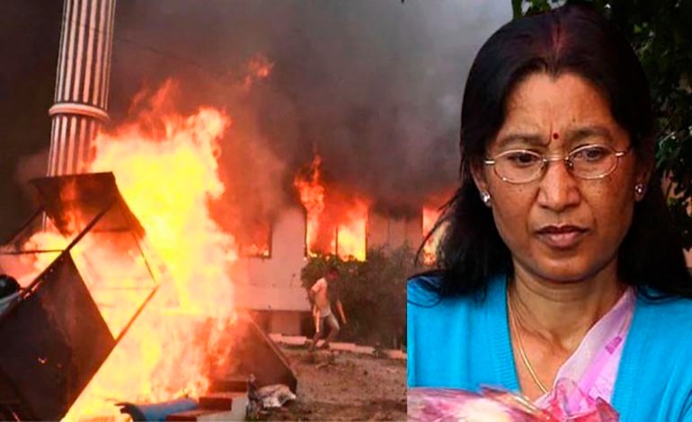 Nepal en llamas: muere esposa de ex primer&nbsp;ministro