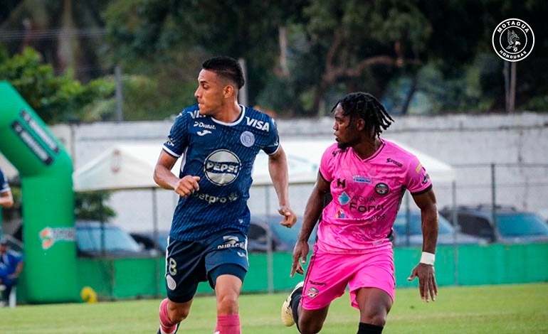 Motagua golea al CD Choloma y se&nbsp;consolida