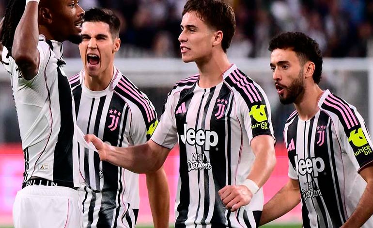 Gracias al gol de Vasilije Adžić, la Juventus encadena su tercer&nbsp;triunfo
