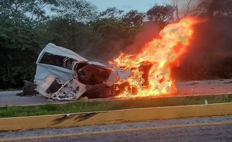 15 muertos en accidente vial en&nbsp;México