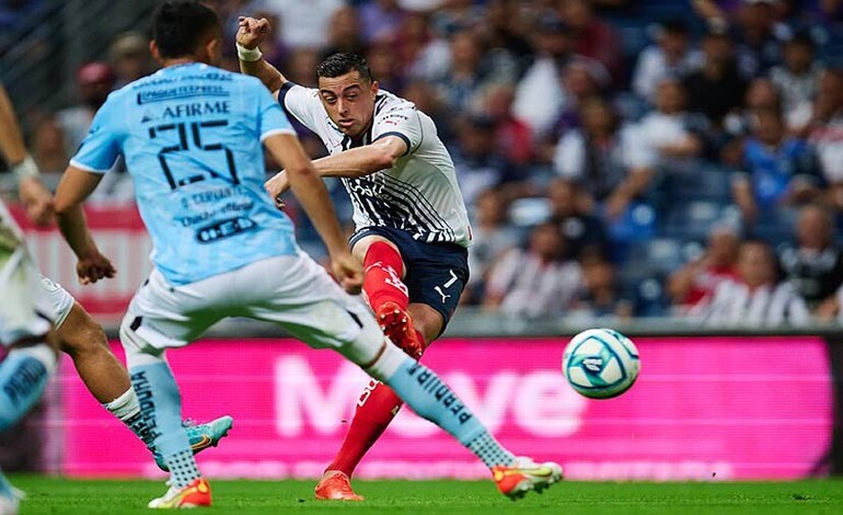 Monterrey vence a Querétaro y recupera el&nbsp;liderato