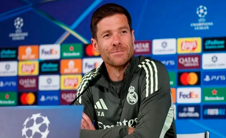 Xabi Alonso celebra el triunfo ante&nbsp;Marsella