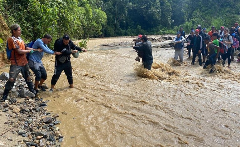 A extremar precauciones en 8 departamentos por lluvias&nbsp;intensas
