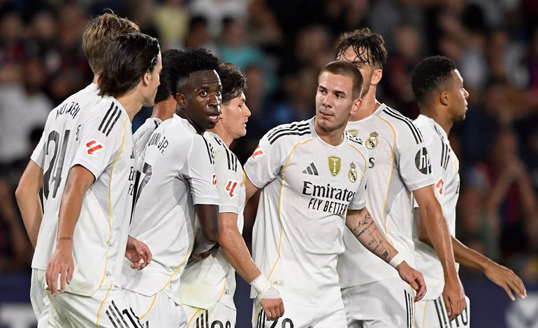 Mbappé y Vinícius lideran goleada del Real&nbsp;Madrid