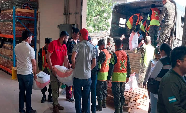 Despliegan ayuda humanitaria en Choluteca y Valle tras intensas lluvias que dejaron miles de&nbsp;damnificados