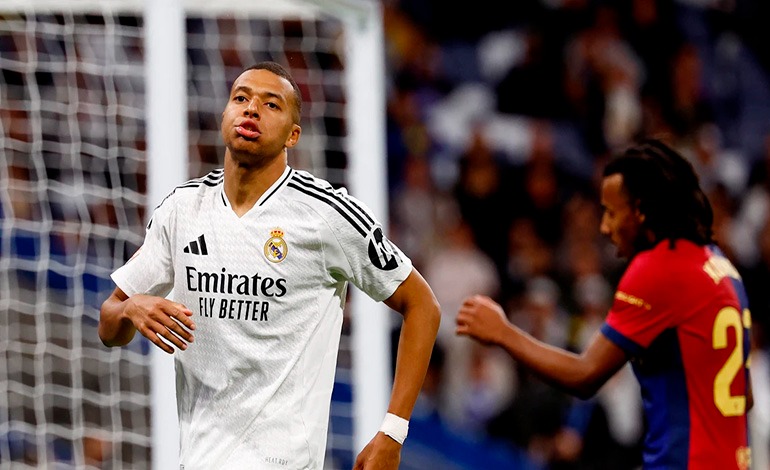 Mbappé busca revancha en su primer Clásico&nbsp;liguero