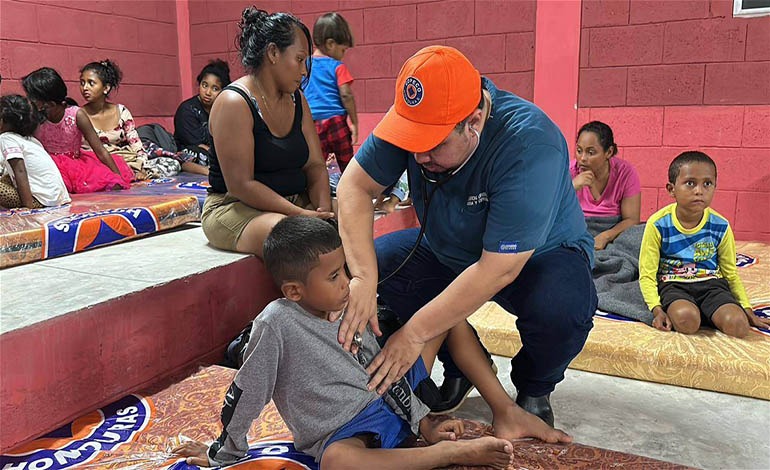Evacúan a 80 personas en La Ceiba por&nbsp;inundaciones