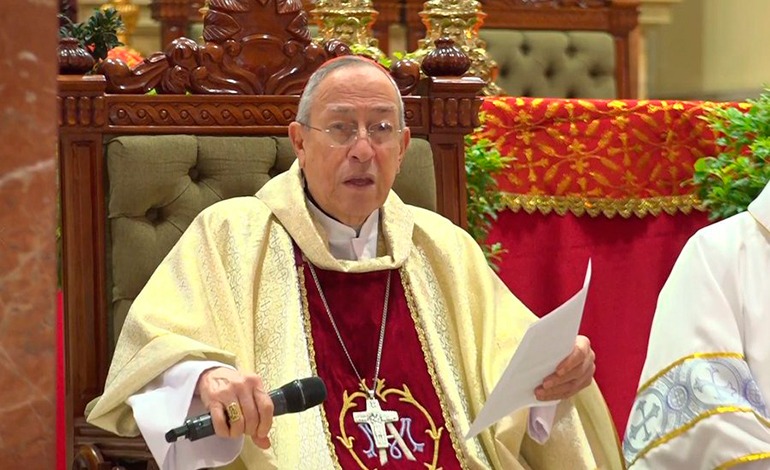 El cardenal pide reflexión y oración en vísperas de los&nbsp;comicios