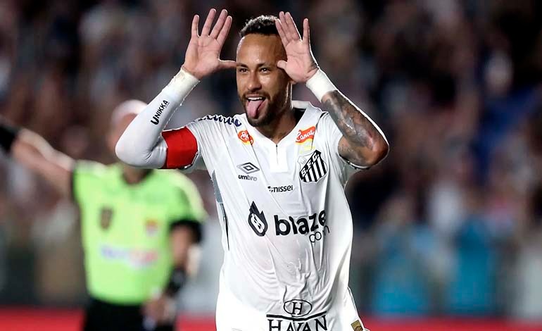 Neymar lidera triunfo de Santos sobre Sport&nbsp;Recife