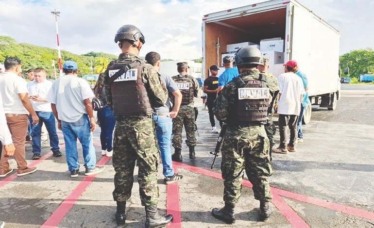 A votar: Material electoral ya en los 18&nbsp;departamentos