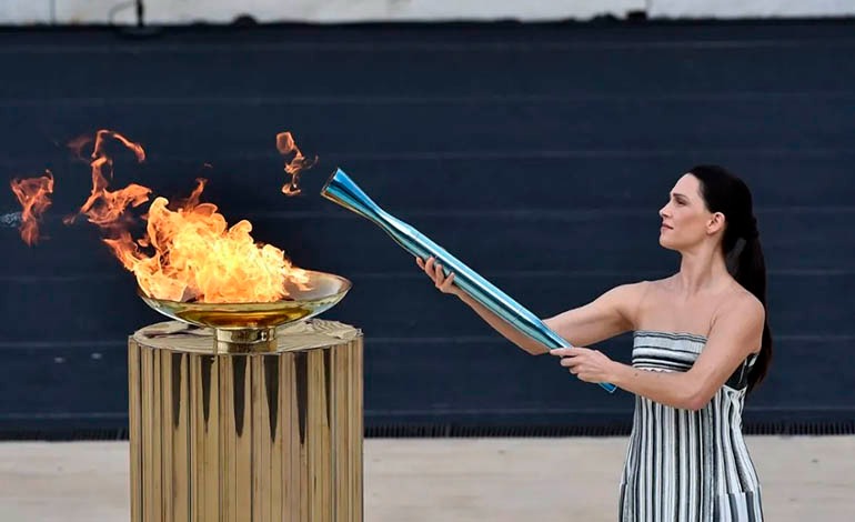 La llama olímpica de Milán-Cortina 2026 llega a&nbsp;Italia