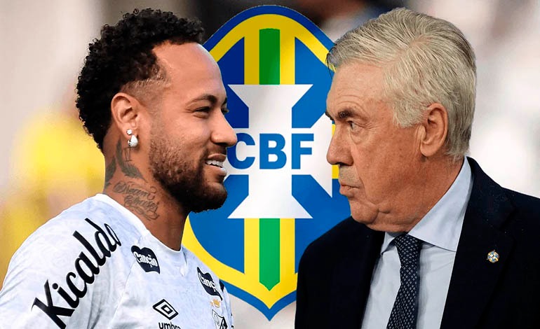 Brasil puede estar con Neymar o sin Neymar:&nbsp;Ancelotti