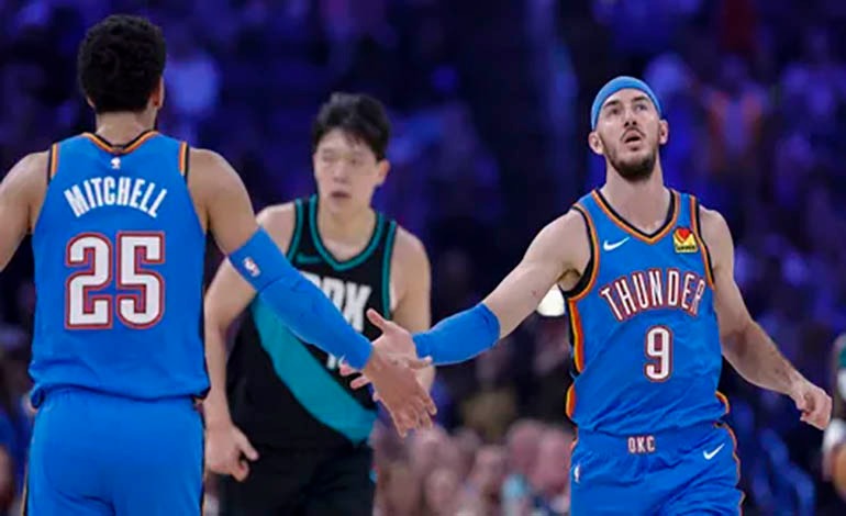Thunder arrasan a los&nbsp;Suns
