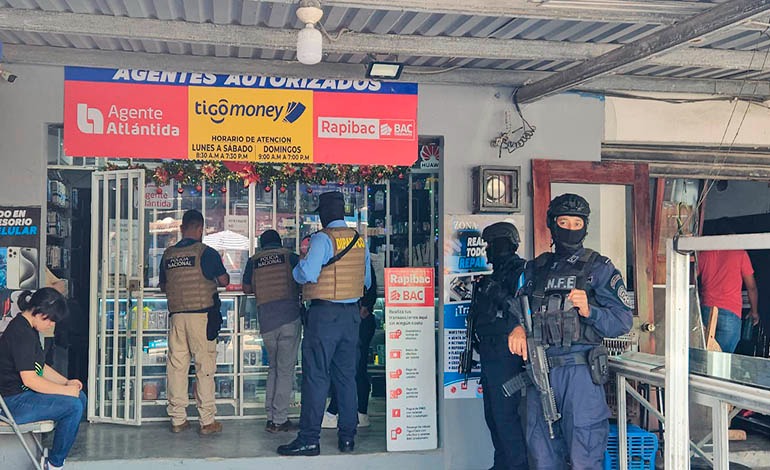 DIPAMPCO desmantela banda «La Rumba», poderosa red de lavado de activos y extorsión en&nbsp;Choloma