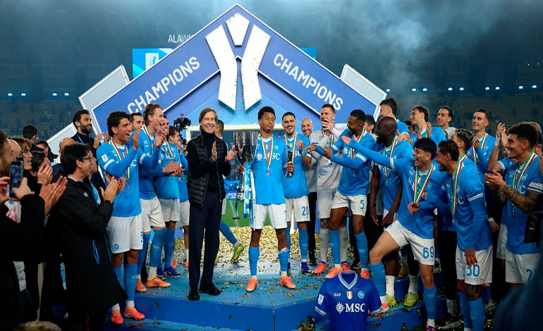 Napoli conquista la&nbsp;Supercopa