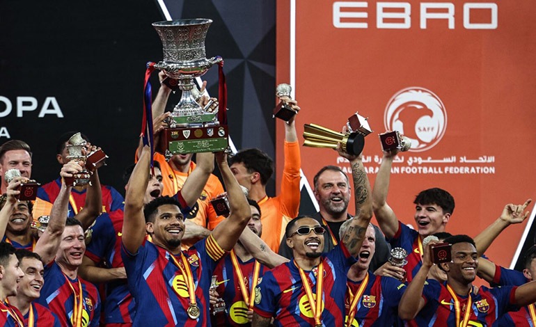 Barcelona revalida la&nbsp;Supercopa