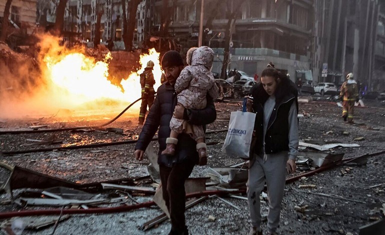 Moscú ejecuta su mayor ataque con misiles contra&nbsp;Ucrania