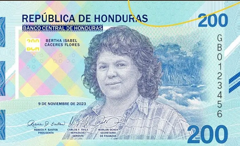 Entra en circulación el nuevo billete de 200&nbsp;lempiras