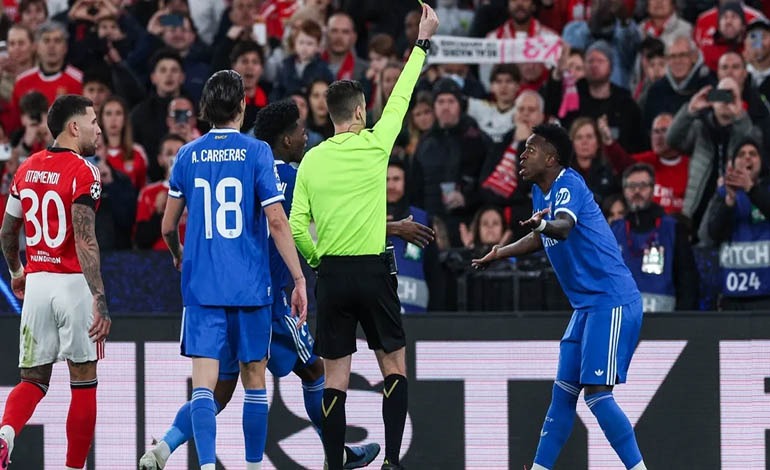 Vinícius denuncia insultos racistas del argentino Gianluca&nbsp;Prestianni