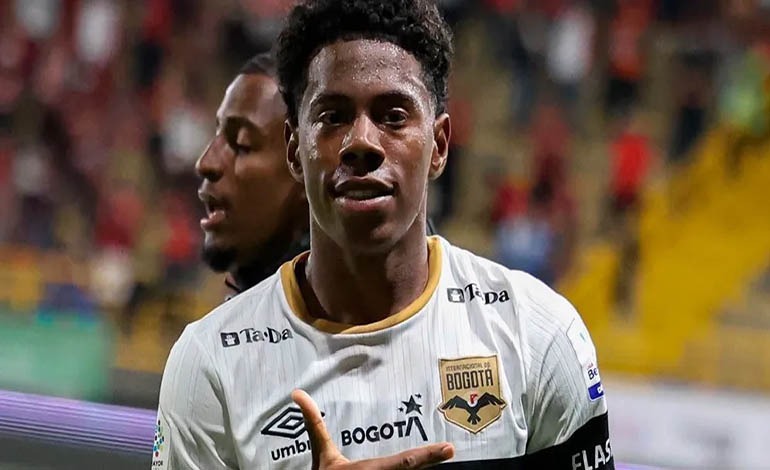 Dereck Moncada brilla en Colombia: quinto&nbsp;gol