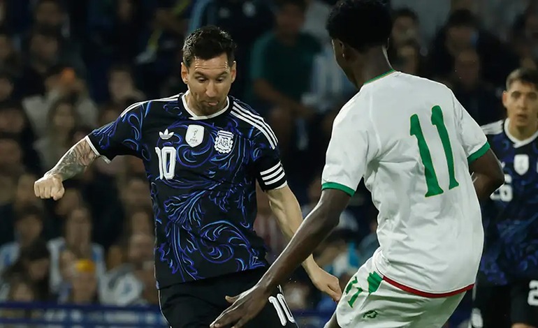 Argentina vence a Mauritania