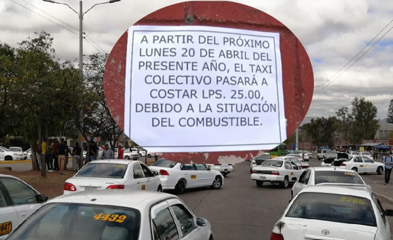 IHTT advierte sanciones a taxistas si suben&nbsp;pasajes