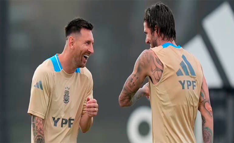 Entrenamiento secreto: de Paul revela la preparación especial con&nbsp;Messi