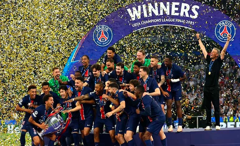 El PSG conquista su segunda Champions&nbsp;League
