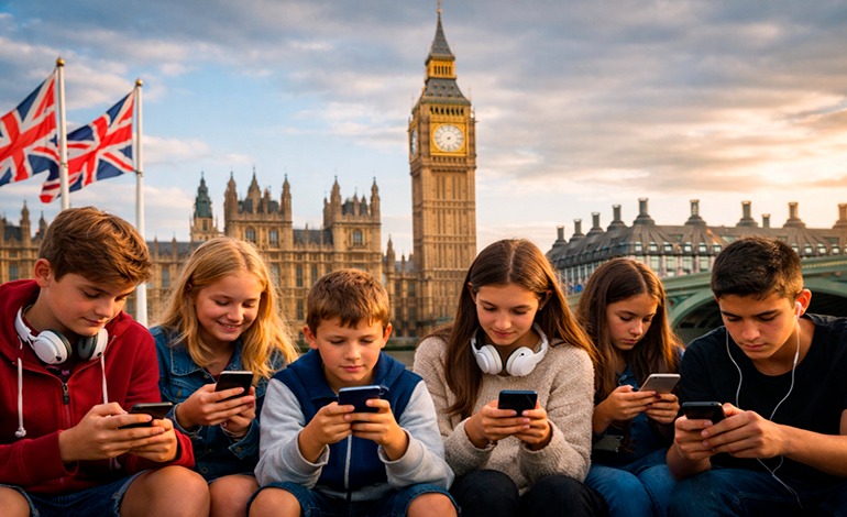 Reino Unido prohíbe las redes sociales a menores