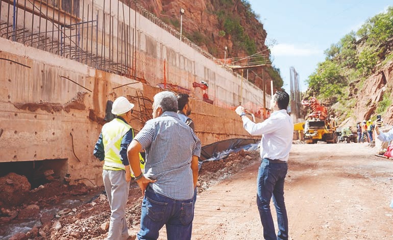 Represa San José alcanza 46% de&nbsp;avance