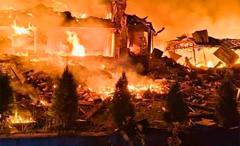 Explosión «aterradora» sacude&nbsp;Kiev