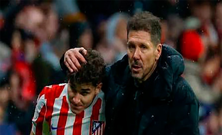 Simeone le pone presión a “La Araña”