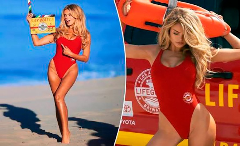 Brooks Nader lleva «Baywatch» a la alfombra&nbsp;roja
