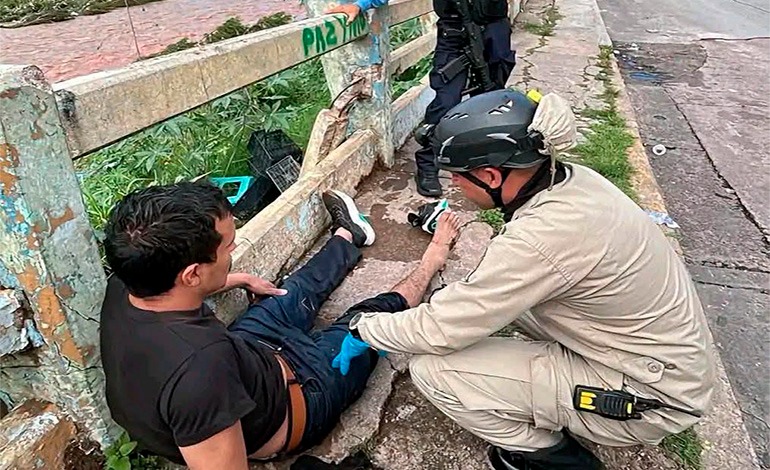 Se lanzó a la muerte para poder&nbsp;vivir
